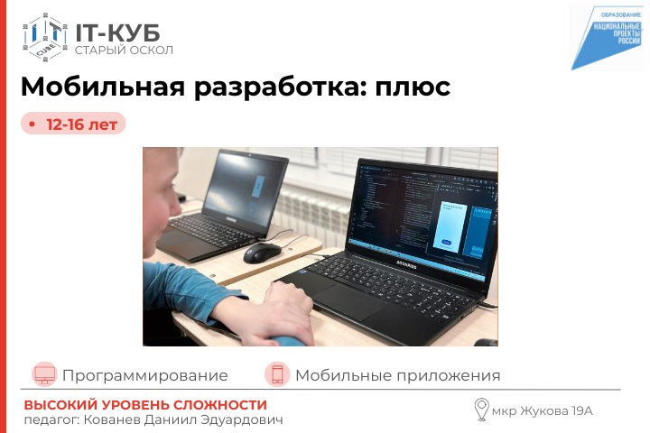 Мобильная разработка: плюс
